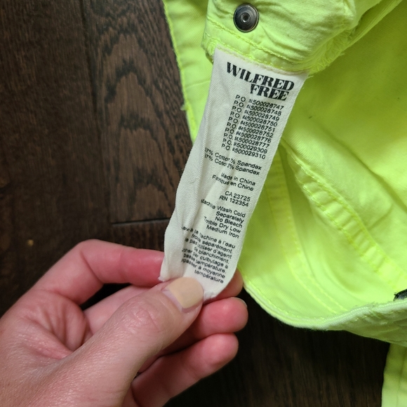 Wilfred Free Neon Skinny Jeans - Picture 5 of 7